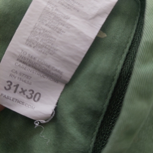 Hart Fabletics PANTS Eagle Brand Men 31x30 Golf    (A) - Picture 5 of 9